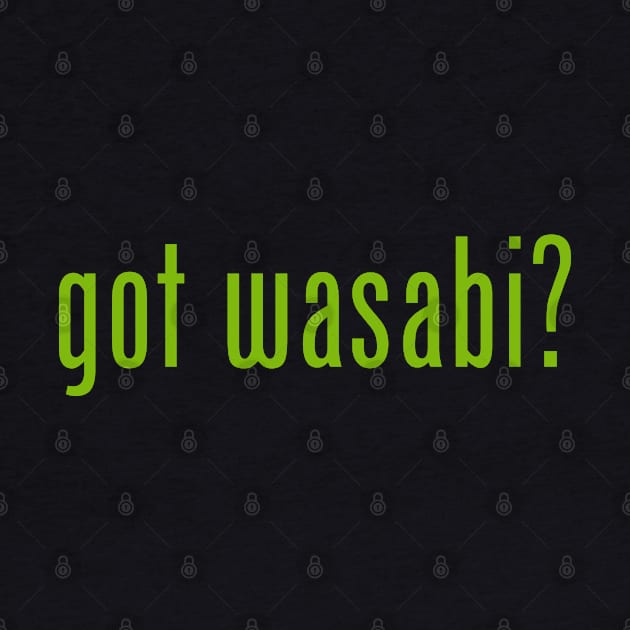 got wasabi? by tinybiscuits